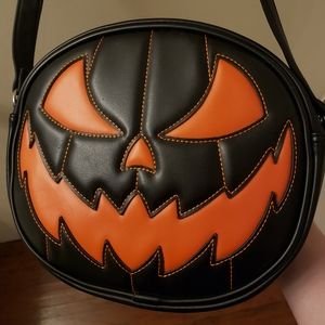 Love Pain Stitches Pumpkin Purse